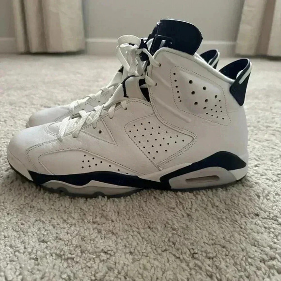 AIR JORDAN 6 RETRO MIDNIGHT NAVY SZ12 DS 100% AUTHENTIC